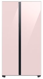 Samsung 653 L, 3 Star, Bespoke AI, Glass Door, Frost Free, Double Door, Convertible 5-in-1 Digital Inverter, Side By Side Smart Refrigerator with Auto Open Door (RS76CB81A3P0HL, Clean Pink) - Image 6