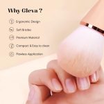 Gleva Multipurpose Professional Powder & Blush Cheek Brush, Travel Cosmetic Brush Perfect for Cheek Forehead Jawline Nose Blending Flawless Highlighter Brush (Black Loose Powder Brush) - Image 3
