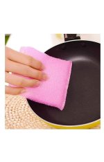 SR Sponge & Plastic Kitchen Scrubber for Dish/Utensils/Tiles Cleaning Heavy Quality Scrub Pad Multicolor Free Size Pack of 5 - Image 3