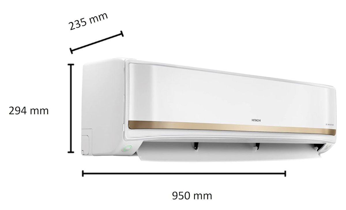 Hitachi 2 Ton Class 3 Star ice Clean Xpandable Plus Inverter Split AC (100% Copper, Dust Filter, iZen 3400FXL, R32-RAS.G322PCAISF, Dual Gold) - Image 2