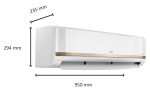 Hitachi 2 Ton Class 3 Star ice Clean Xpandable Plus Inverter Split AC (100% Copper, Dust Filter, iZen 3400FXL, R32-RAS.G322PCAISF, Dual Gold) - Image 2