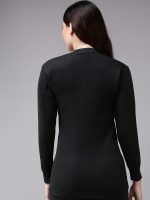 Lux Cott's Wool V Neck Full Sleeves Womens Thermal Top - Image 4