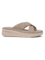 XE Looks Comfortable Women's Doctor Slippers – Orthopedic Sandals with Embellished Cross Straps and Cushioned Footbed for Girls & Womens - Image 6