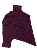 Oquent Men's Casual Button Down Shirts Double Pocket chex Shirt Fashion Textured