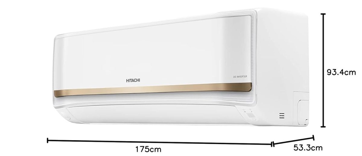 Hitachi 2 Ton Class 3 Star ice Clean Xpandable Plus Inverter Split AC (100% Copper, Dust Filter, iZen 3400FXL, R32-RAS.G322PCAISF, Dual Gold) - Image 6