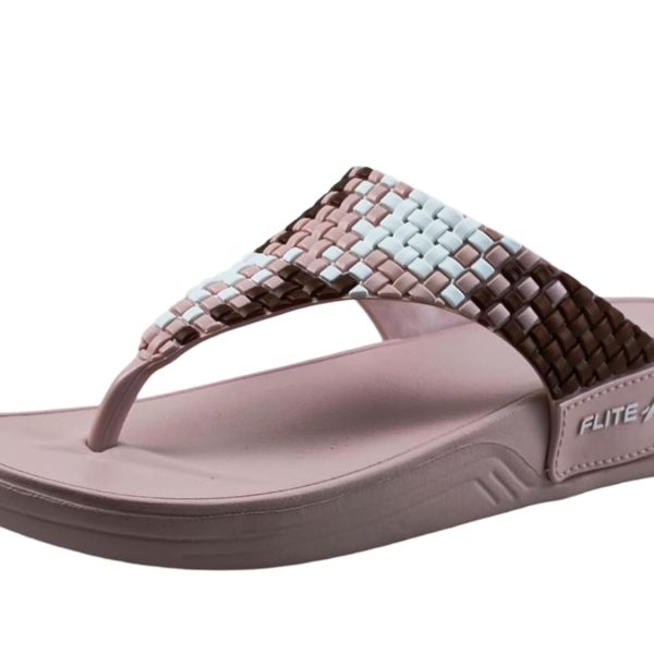 FLITE Daily Use Thong Slippers for Women || Non-Slip & Anti-Skid Bathroom Slippers | Lightweight, Waterproof & Comfortable Casual Flip-Flops