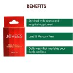 Jovees Herbal Traditional Sindoor- Deep Maroon 3g | Smudge-Proof & Long-Lasting | Intense Pigment Rich Color | Easy Application | Perfect For Brides | Pack of 2 - Image 3