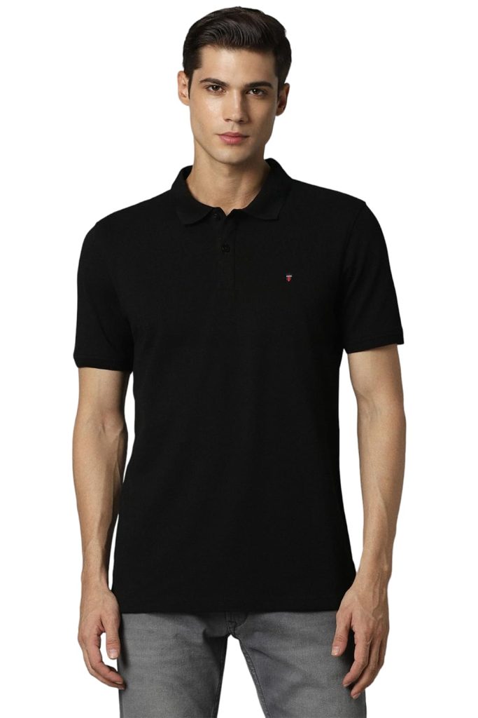 Louis Philippe Men's Cotton Slim Fit T-Shirt