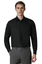Louis Philippe Men's Cotton Slim Fit Shirt