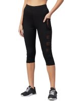 BLINKIN Women's Skinny Fit Mid Rise Polyester Blend 3/4Th Capri Tights (VG-W997-29J8)