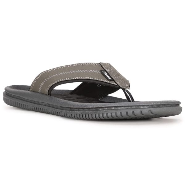 Bata Men's PU Synthetic Casual Slippers