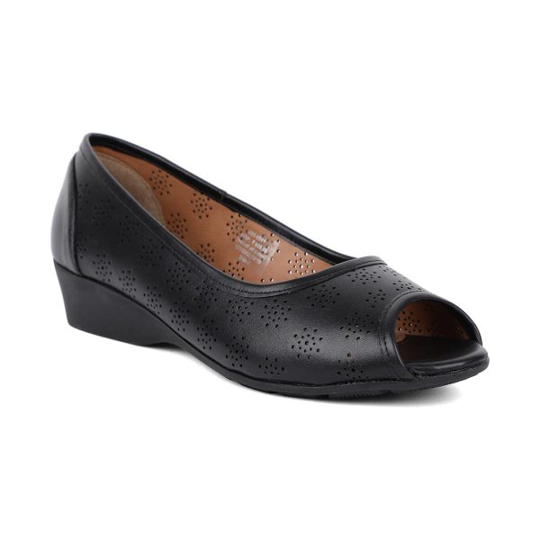 Bata Womens Sarina Peeptoe Ballerinas, (6514041)