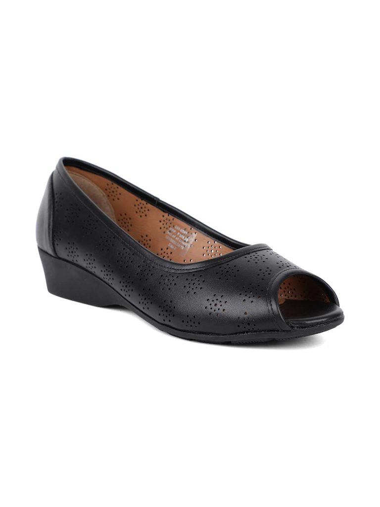 Bata Womens Sarina Peeptoe Ballerinas, (6514041)