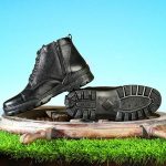 SVpanther Police Boot Shoes for Mens Black Genuine Leather Durable - Image 2