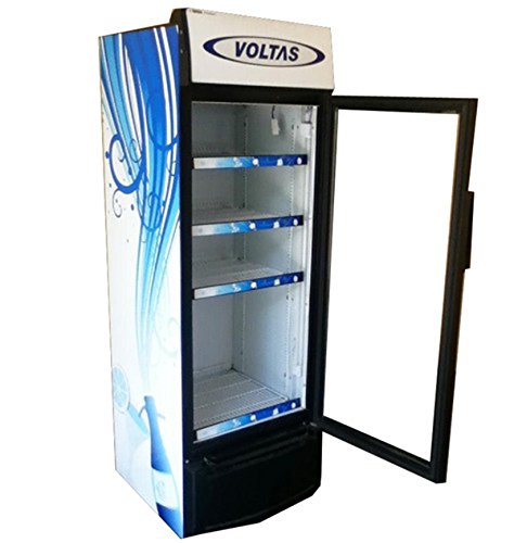 Voltas VC450 Visi Cooler Single Door, 382 Liters, Black