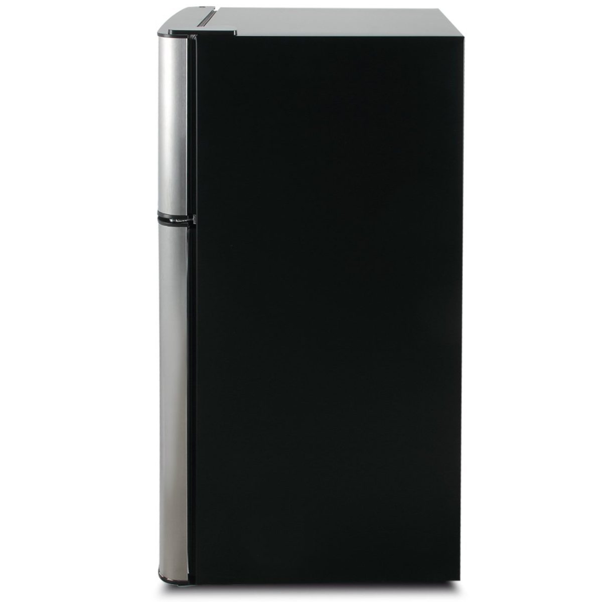LEONARD USA Mini Fridge Small Fridge 120 L Inverter Double Door with Toughened Adjustable Glass Shelves, Mechanical Control, Interior Light (Based on American Technology) (Silver & Black) - Image 4