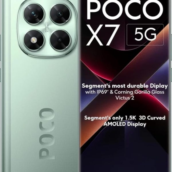 POCO X7 5G Glacier Green 8GB RAM 128GB ROM