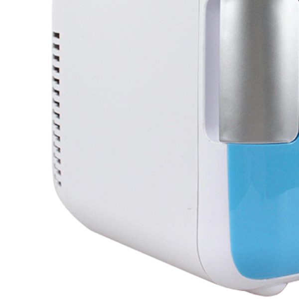 IVELECT Portable 4L Car Fridge Cooler Warmer Compact Fruit AC/DC Powered Travel White