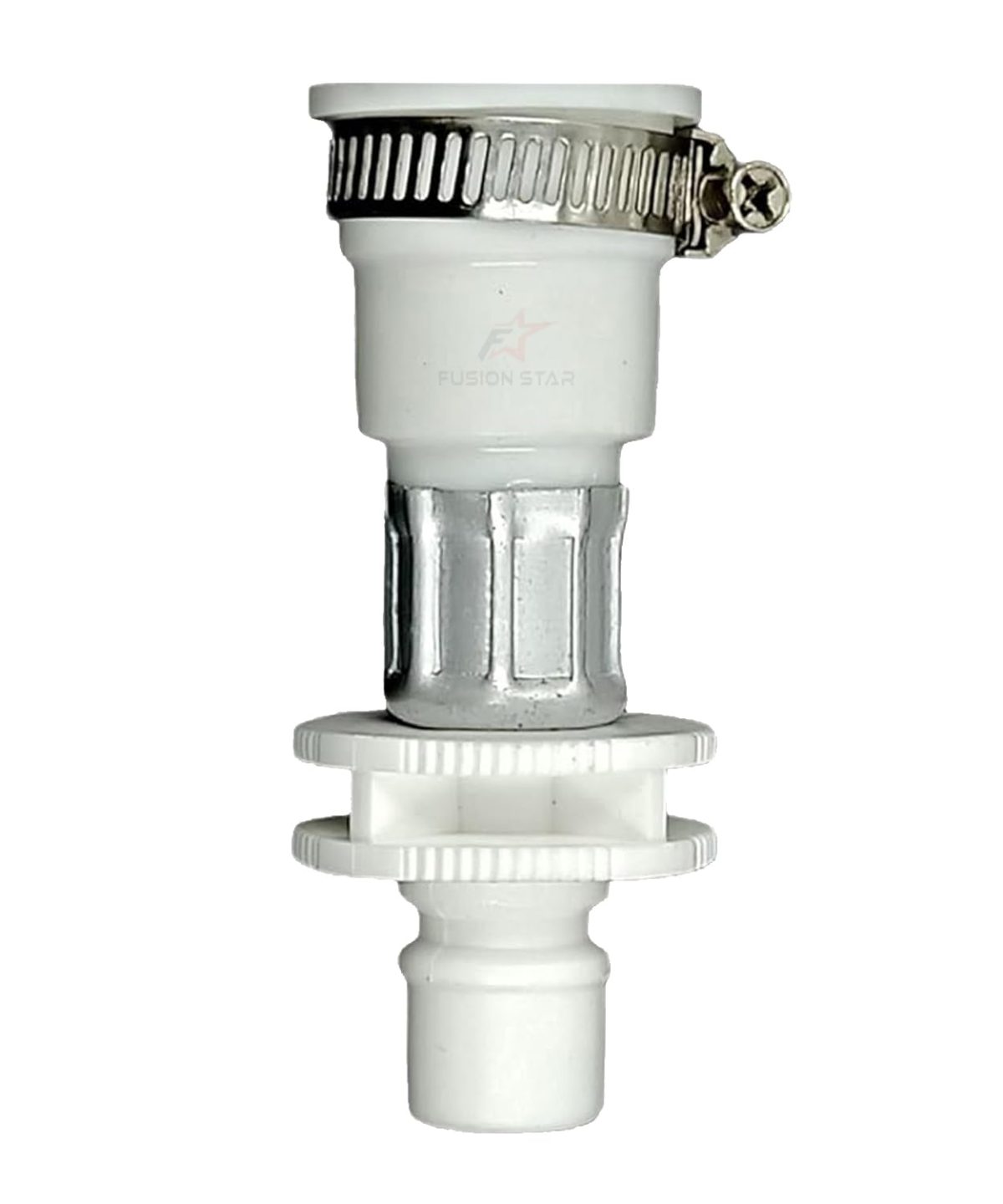 FUSION STAR Tap Adapter/Connector Fully Automatic Washing Machine & Dishwasher Water Inlet Pipe Easy Install (Pack of 1)