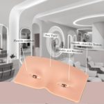 VIVIAN Eye Make Up Practice Dummy | Make Up Practice Face Board | Make up Face Practice Skin Board | For Beginners and Make Up Artists (Pack of 1) - Image 4