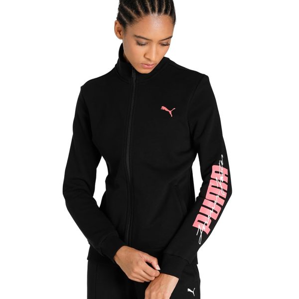 Puma Cotton Women Wmn Graphic Standard Length Jacket Iii
