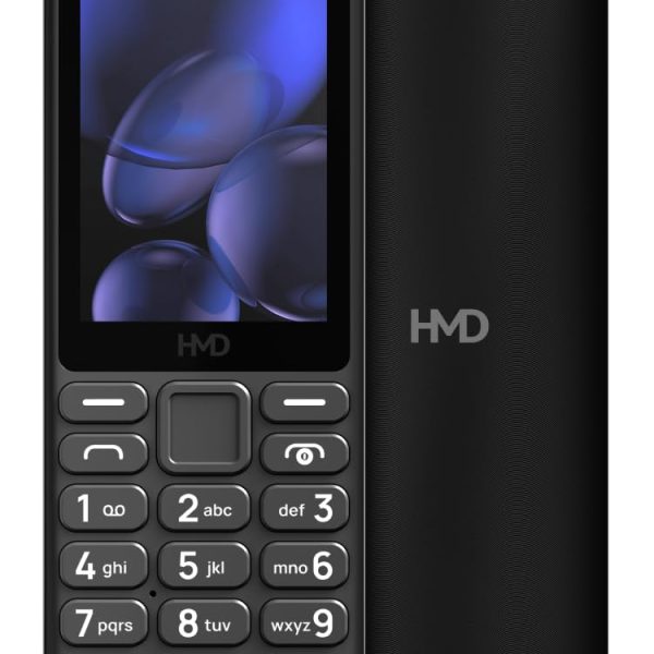 HMD 105 4G Keypad Phone with YouTube, Built-in UPI App, Phone Talker, Long-Lasting Battery, Type - C, Wireless FM Radio | 1 Year Replacement Guarantee |Black