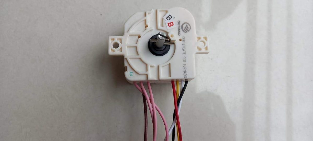 Washing Machine Timer, 7 Wire/35 Minutes, Compatible with Whirlpool 601 Model and Machine with Same Wires (Wire Code Pink,Brown,Pink- Yellow,Red,White,Black)