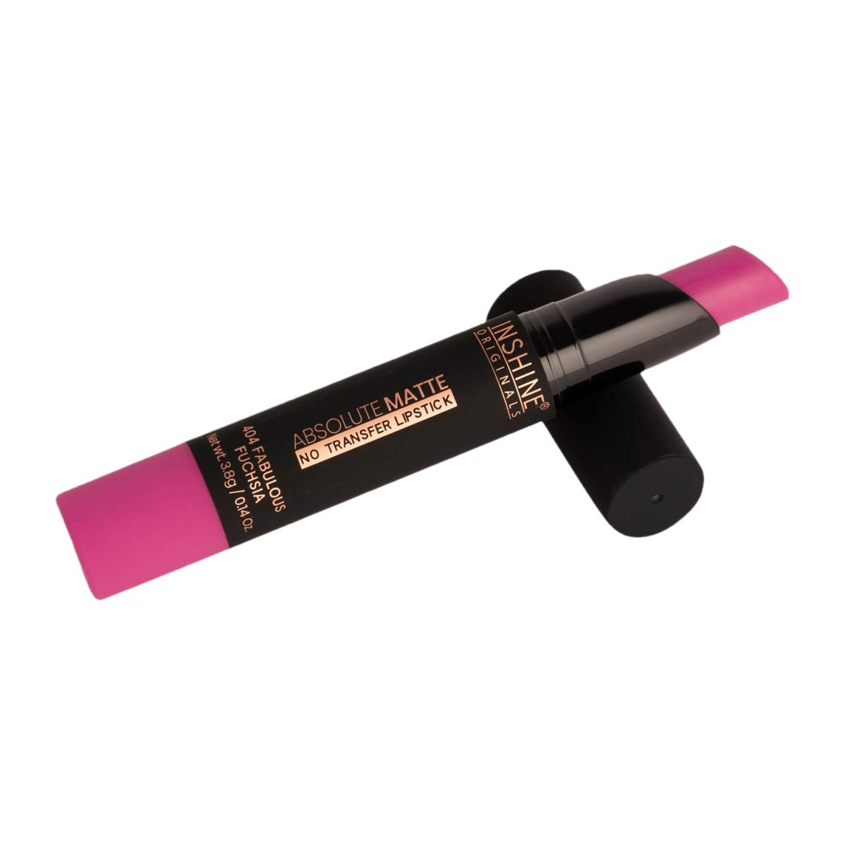 INSHINE ORIGINALS Absolute Matte No Transfer Lipstick,Intense Colour,Color Sensational Creamy Matte Lipstick,Lasts Up to 12 hours (FABULOUS FUCHSIA) - Image 2