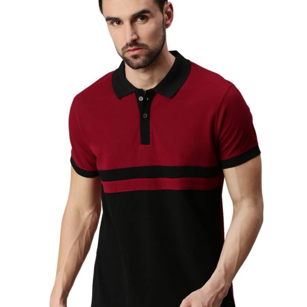 Veirdo Mens Polo Formal Classic Fit T Shirts for Men, Half Sleeves Polo Tshirt, Stylish, Cotton T Shirts