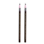 Globelle Brow Mapping Pencil with String – Precision Eyebrow Pencil for Microblading, Permanent Makeup, and Cosmetic Use- Brown (Pack of 2)
