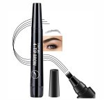 BOGOTA Eyebrow Pen | Eyebrow Tattoo Pen | Eyebrow Pencil Makeup | Long Lasting, Waterproof and Smudge-proof | 4 Tip Microblade Eyebrow Pen for Denser & Fuller Eyebrows - Black