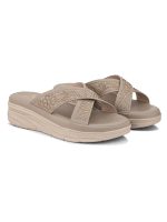 XE Looks Comfortable Women's Doctor Slippers – Orthopedic Sandals with Embellished Cross Straps and Cushioned Footbed for Girls & Womens - Image 8