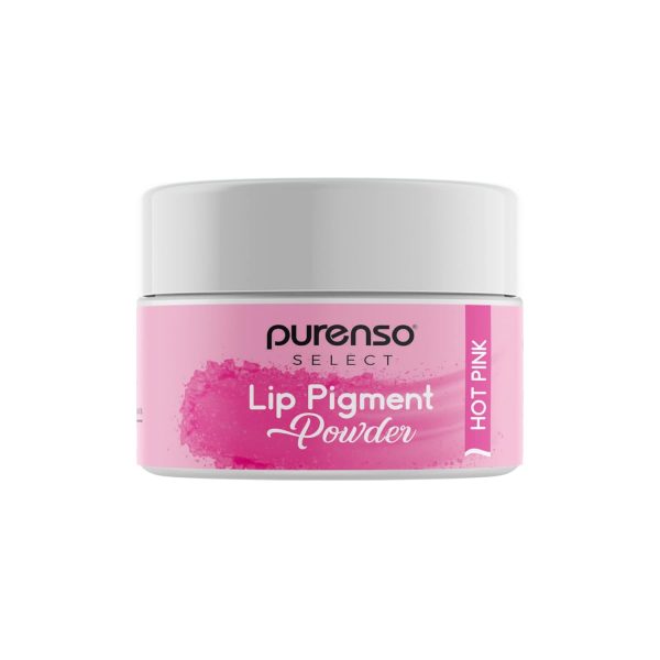 PURENSO Select - Glossy Lip Pigment Powder - Hot Pink (10g x 1 Jar)