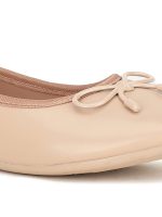 Bata Women Hessa Ballet Flat, Red, (5515653) - Image 5