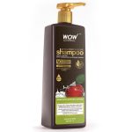 WOW Skin Science Apple Cider Vinegar Shampoo - 1L | Mild Anti-Dandruff Shampoo For Daily Use | Suitable For Men & Women | Balances PH Level | Contains No Sulphates, Parabens or Harmful Chemicals