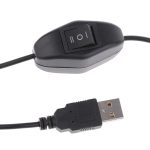 IVELECT Universal 5V Car Mini Fridge Warmer and Cooler Dual Auto USB Refrigerator Freezer Office Black - Image 2