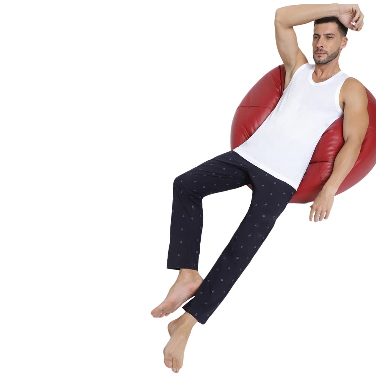 Van Heusen Men Regular Fit Vest - 100% Combed Cotton - Ultra Soft, Label Free, Wider Straps - Image 5