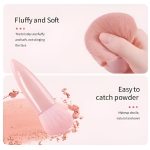 Mini Makeup Brushes Kit – Travel-Friendly Cosmetic Brush Set for Women & Men – Portable 5-Piece Makeup Brush Set with Case – Ideal for Foundation, Eyeshadow, Blush & Lip Application