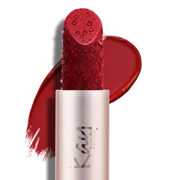 EARTHING HANDS Kay Beauty Hydra Creme Hydrating Full Coverage Lipstick with Hyaluronic Acid - Rouge (3.6g)