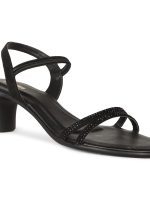 Bata Women CALIFORNIA SANDAL Black Heels, (7616755) - Image 5