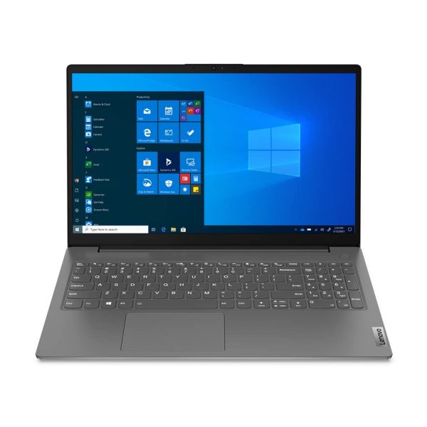Lenovo V15 Intel Core i3 11th Gen 15.6" (39.62 cm) FHD Thin and Light Laptop (8GB RAM/256GB SSD/Windows 11/MS Office/Iron Grey/1.7 kg), 82KBA01HIH