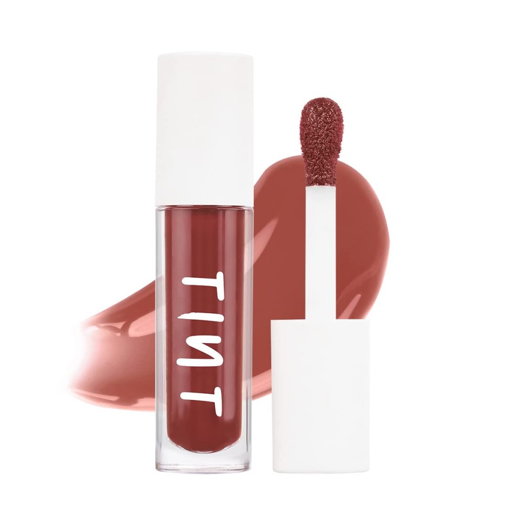 Tint Cosmetics Burgundy Lip Gloss for Women | Hydrating & High Shine | Lightweight & Non-Sticky with Vitamin-E & Grapeseed Oil | Gloss Lock Technology | All Skin Types | 2.5Ml (Minx) | FDA Approved