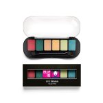LAKMÉ Elle18 Shimmery Eyedrama Powder Palette 01Sassy, 1 Count,Multicolor