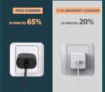 25W C-Type Super Fast Adapter Compatible with Samsung Galaxy S/A/M/F Series | Novobit Super Fast Charger Adapter for S23/S22/S21/21 fe/S20/M14 5G/M34/M54/M53/M33/M13/A34 - Image 3