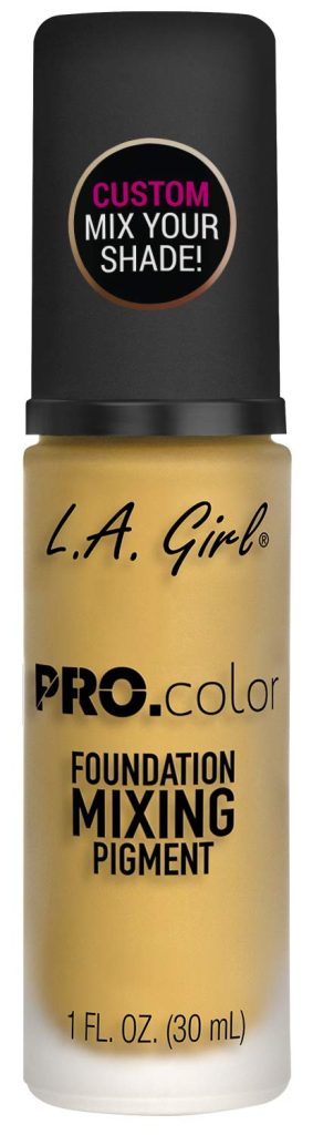 L.A GIRL Pro Color & Pro Matte Full Foundation For All Skin Type- Yellow Customize Your Shade To Match You |Shift Undertones Warmer & Cooler | Blue Mixing Pigment As A Translucent, Gel Formula 30 Ml,
