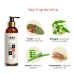 Vedix Dhavath Hairfall Shampoo | Bhringraj Shampoo For Hair Growth | Sulphate Free Ayurvedic Shampoo | 200 ml - Image 3