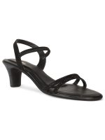 Bata Women CALIFORNIA SANDAL Black Heels, (7616755)