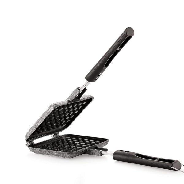 Tosaa Non Stick Waffle Pancake Maker Gas Compatible Super Heavy Thickness
