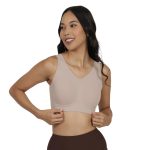 BlissClub Absolute Invisible Bra | Seamless Bra | All Day Support | Removable Cups | Chafe-Free