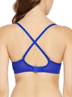 Clovia Women's Polyamide Printed Padded Full Cup Wire Free Everyday Bra - Black - Image 6